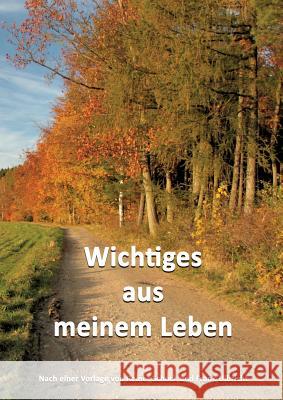 Wichtiges aus meinem Leben Reiner Schock Frank Ulbricht 9783734747595 Books on Demand - książka