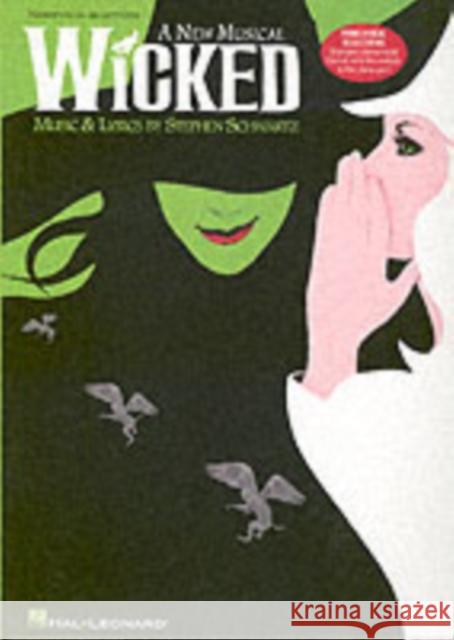 Wicked Stephen Schwartz 9780634078811 Hal Leonard Corporation - książka