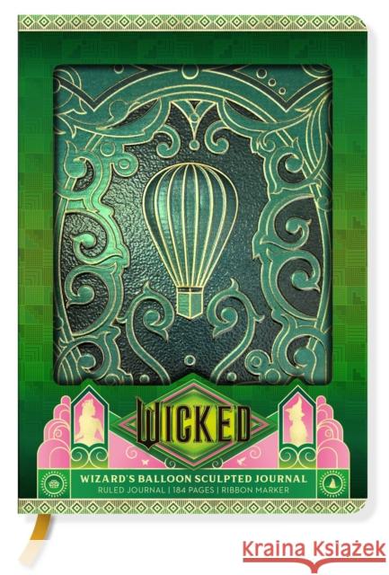 Wicked: Wizard's Balloon Sculpted Journal Insight Editions 9798886639025 Insight Editions - książka