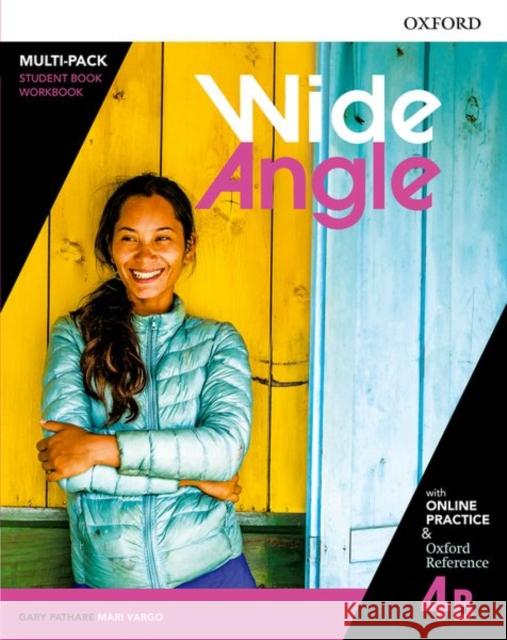 Wide Angle 4b Student Book with Online Practice Oxford 9780194547055 Oxford University Press - książka