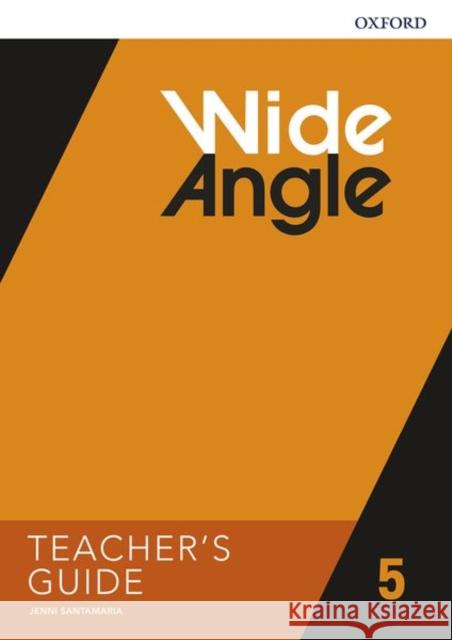 Wide Angle American Teachers Guide 5 Oxford 9780194511186 Oxford University Press - książka