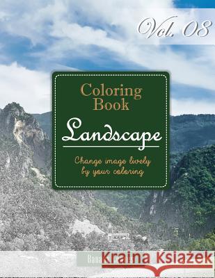 Wide Landscapes Collection: Gray Scale Photo Adult Coloring Book, Mind Relaxation Stress Relief Coloring Book Vol8: Series of coloring book for ad Leaves, Banana 9781540475008 Createspace Independent Publishing Platform - książka