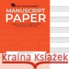 Wide Staff Manuscript Paper (Red Cover) Hal Leonard Publishing Corporation 9780634096365 Hal Leonard Publishing Corporation