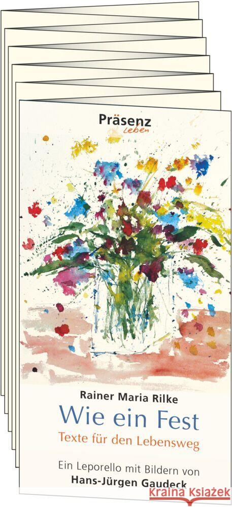 Wie ein Fest Rilke, Rainer Maria 9783985490424 Präsenz-Verlag - książka