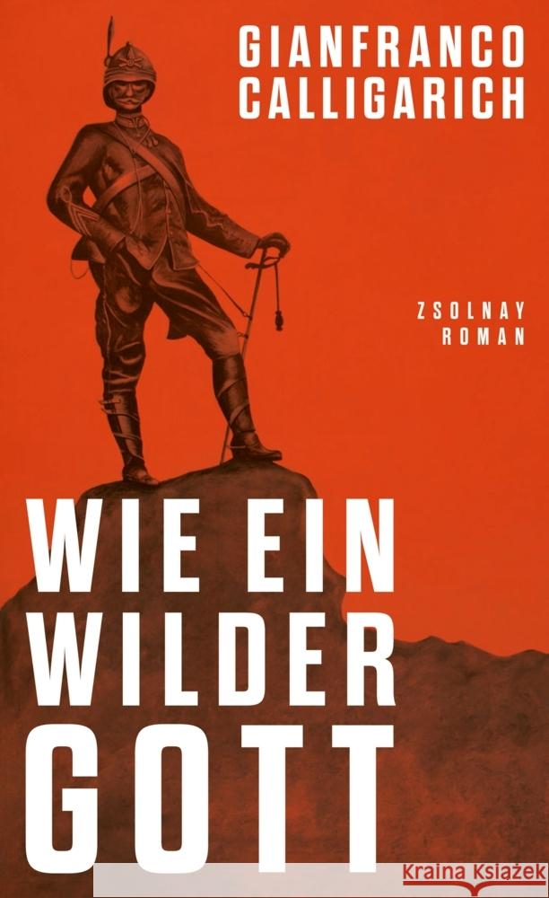 Wie ein wilder Gott Calligarich, Gianfranco 9783552075108 Paul Zsolnay Verlag - książka