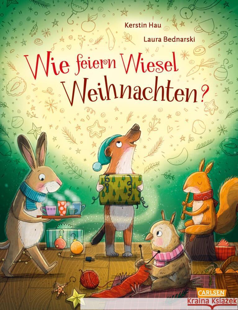 Wie feiern Wiesel Weihnachten? Hau, Kerstin 9783551510006 Carlsen - książka