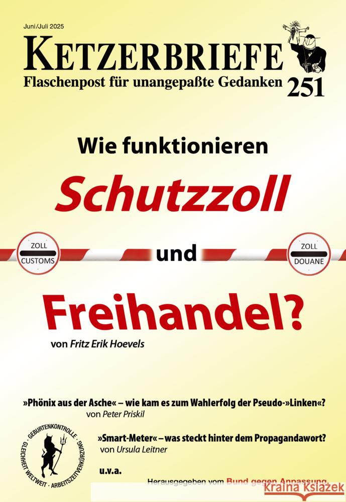 Wie funktionieren Schutzzoll und Freihandel? Bund gegen Anpassung, Hoevels, Fritz Erik, Leitner, Ursula 9783894843144 Ahriman-Verlag - książka