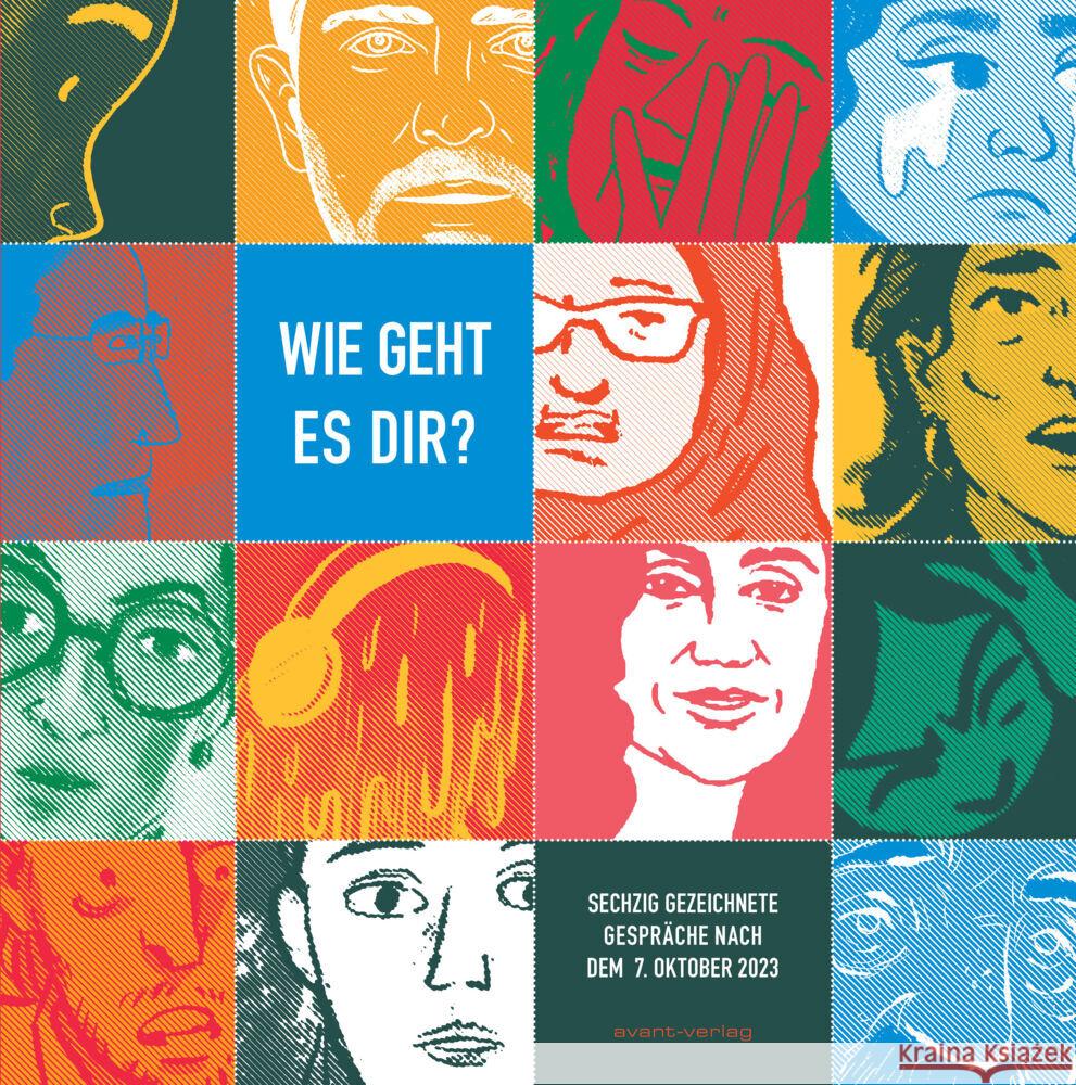 Wie geht es dir? Brinkmann, Hannah, Frank, Nathalie, Jordan, Michael 9783964451408 avant-verlag - książka