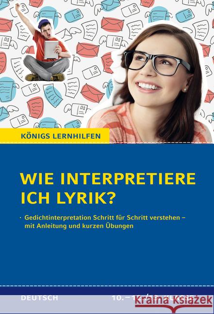 Wie interpretiere ich Lyrik?, Anleitung und Übungen : Ein Übungsbuch für die Schüler der Mittel- und Oberstufe Brand, Thomas   9783804415737 Bange - książka