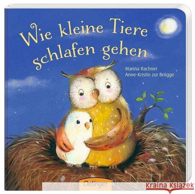 Wie kleine Tiere schlafen gehen Rachner, Marina; Zur Brügge, Anne-Kristin 9783789178436 Oetinger - książka