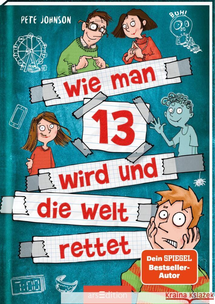 Wie man 13 wird und die Welt rettet Johnson, Pete 9783845838410 ars edition - książka