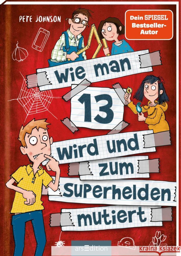 Wie man 13 wird und zum Superhelden mutiert Johnson, Pete 9783845838427 ars edition - książka