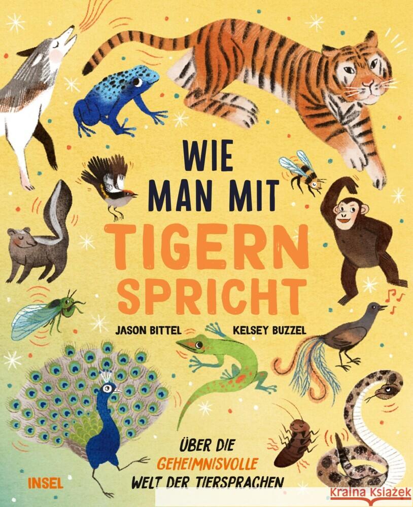 Wie man mit Tigern spricht Bittel, Jason 9783458179474 Insel Verlag - książka