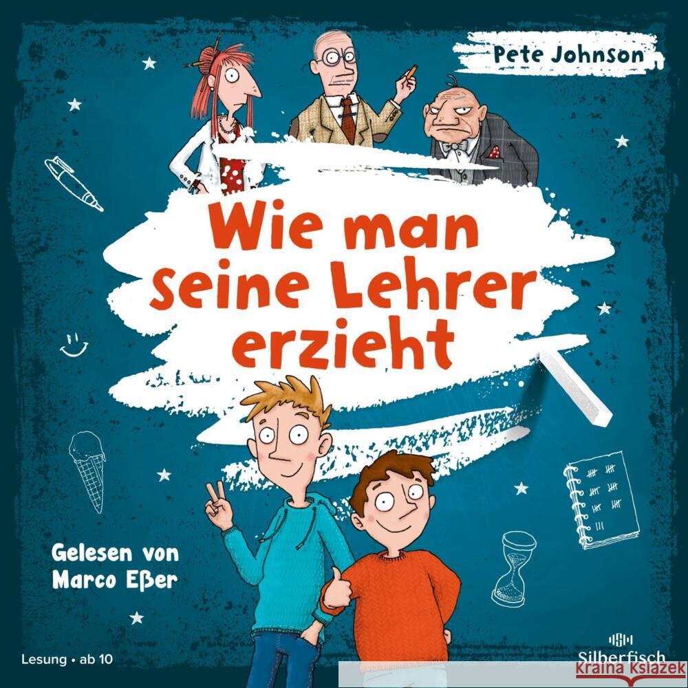 Wie man seine Lehrer erzieht, 3 Audio-CD Johnson, Pete 9783745603880 Silberfisch - książka