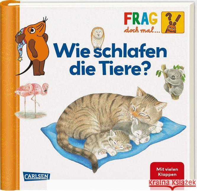 Wie schlafen die Tiere? Klose, Petra 9783551252371 Carlsen - książka