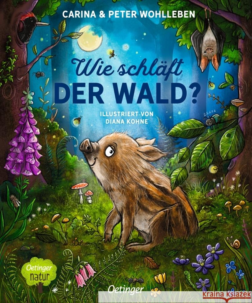 Wie schläft der Wald? Wohlleben, Carina, Wohlleben, Peter 9783751202138 Oetinger - książka