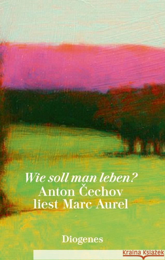 Wie soll man leben? Tschechow, Anton Pawlowitsch, Marc Aurel 9783257261578 Diogenes - książka