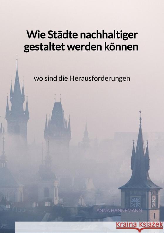Wie Städte nachhaltiger gestaltet werden können - wo sind die Herausforderungen Hannemann, Anna 9783347972070 Jaltas Books - książka