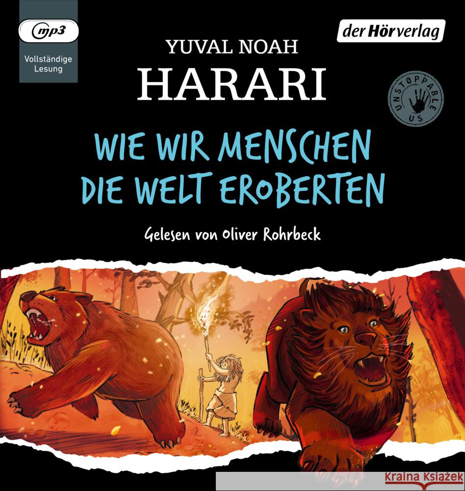 Wie wir Menschen die Welt eroberten, 1 Audio-CD, 1 MP3 Harari, Yuval Noah 9783844541755 DHV Der HörVerlag - książka