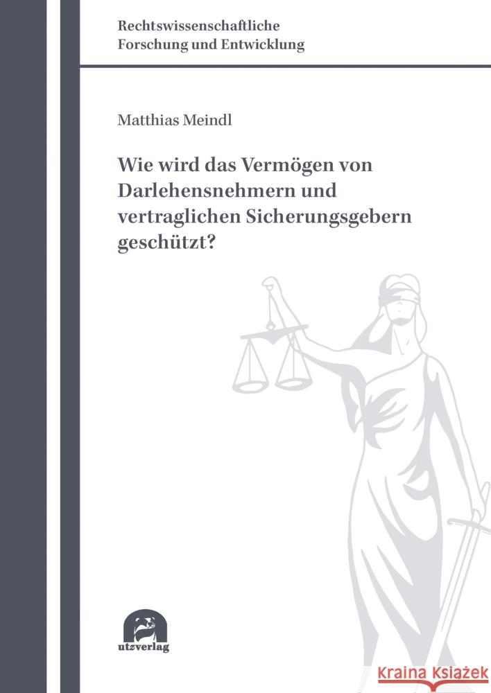 Wie wird das Vermögen von Darlehensnehmern und vertraglichen Sicherungsgebern geschützt? Meindl, Matthias 9783831686117 Utz Verlag - książka
