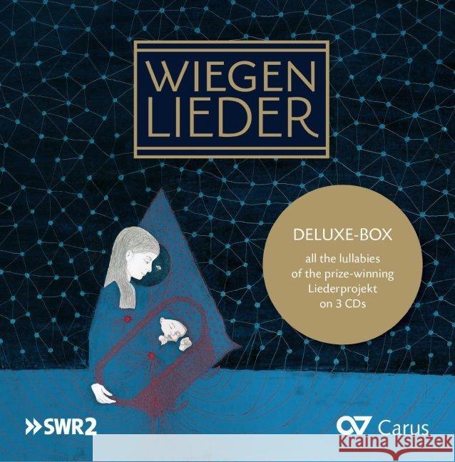 Wiegenlieder, 3 Audio-CDs (Limitierte Ausgabe in Deluxe-Box) Various Artists 4009350830257 Naxos of America Inc. - książka