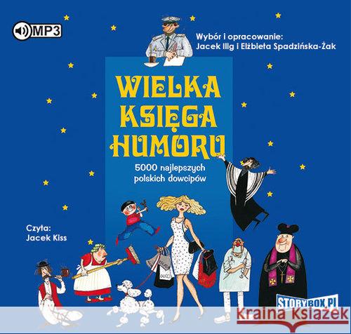 Wielka księga humoru. Audiobook  9788365983060 Heraclon - książka
