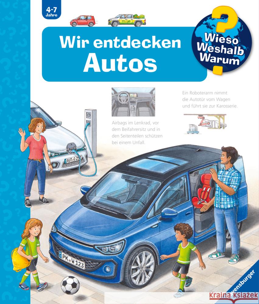 Wieso? Weshalb? Warum?, Band 28: Wir entdecken Autos Erne, Andrea 9783473600151 Ravensburger Verlag - książka