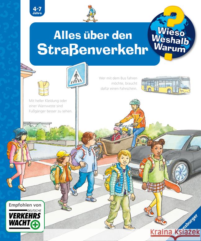 Wieso? Weshalb? Warum?, Band 50: Alles über den Straßenverkehr Erne, Andrea 9783473600304 Ravensburger Verlag - książka