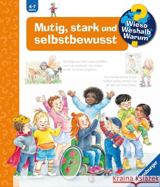 Wieso? Weshalb? Warum?, Band 51: Mutig, stark und selbstbewusst Mennen, Patricia 9783473600366 Ravensburger Verlag - książka