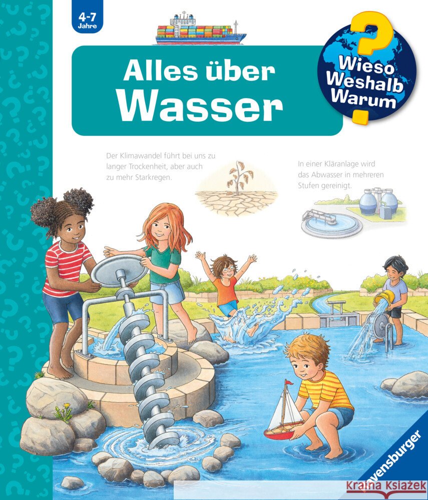 Wieso? Weshalb? Warum? Band 60 - Alles über Wasser Erne, Andrea 9783473600915 Ravensburger Verlag - książka