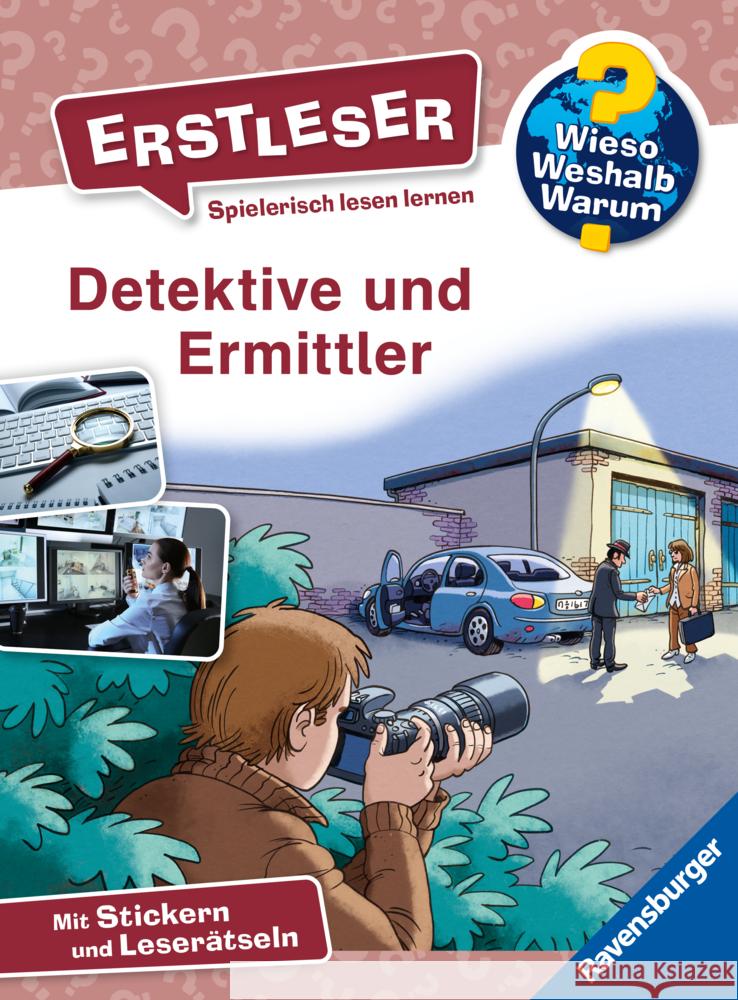 Wieso? Weshalb? Warum? Erstleser, Band 11: Detektive und Ermittler Noa, Sandra 9783473600502 Ravensburger Verlag - książka