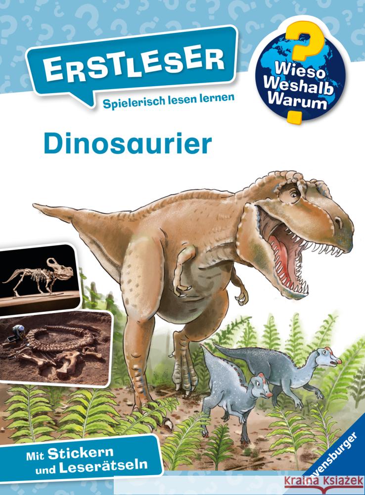 Wieso? Weshalb? Warum? Erstleser, Band 1: Dinosaurier Kessel, Carola von 9783473600007 Ravensburger Verlag - książka