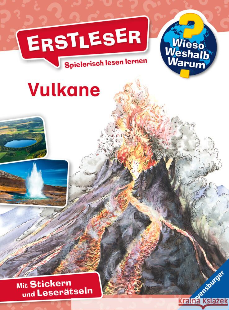 Wieso? Weshalb? Warum? Erstleser, Band 2: Vulkane Noa, Sandra 9783473600014 Ravensburger Verlag - książka