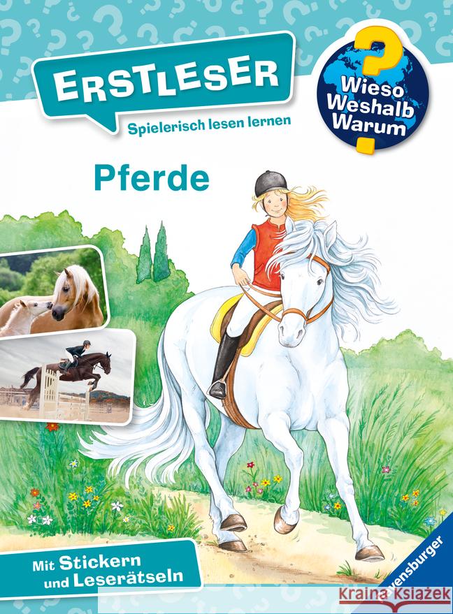 Wieso? Weshalb? Warum? Erstleser, Band 6: Pferde Kessel, Carola von 9783473600168 Ravensburger Verlag - książka