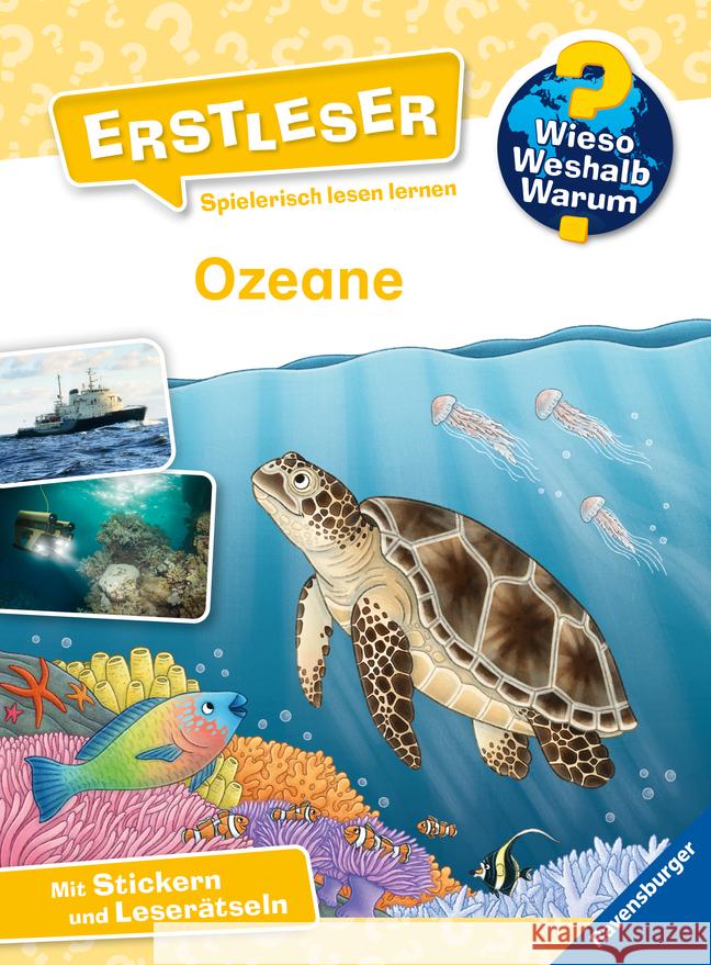 Wieso? Weshalb? Warum? Erstleser, Band 8: Ozeane Kessel, Carola von 9783473600267 Ravensburger Verlag - książka