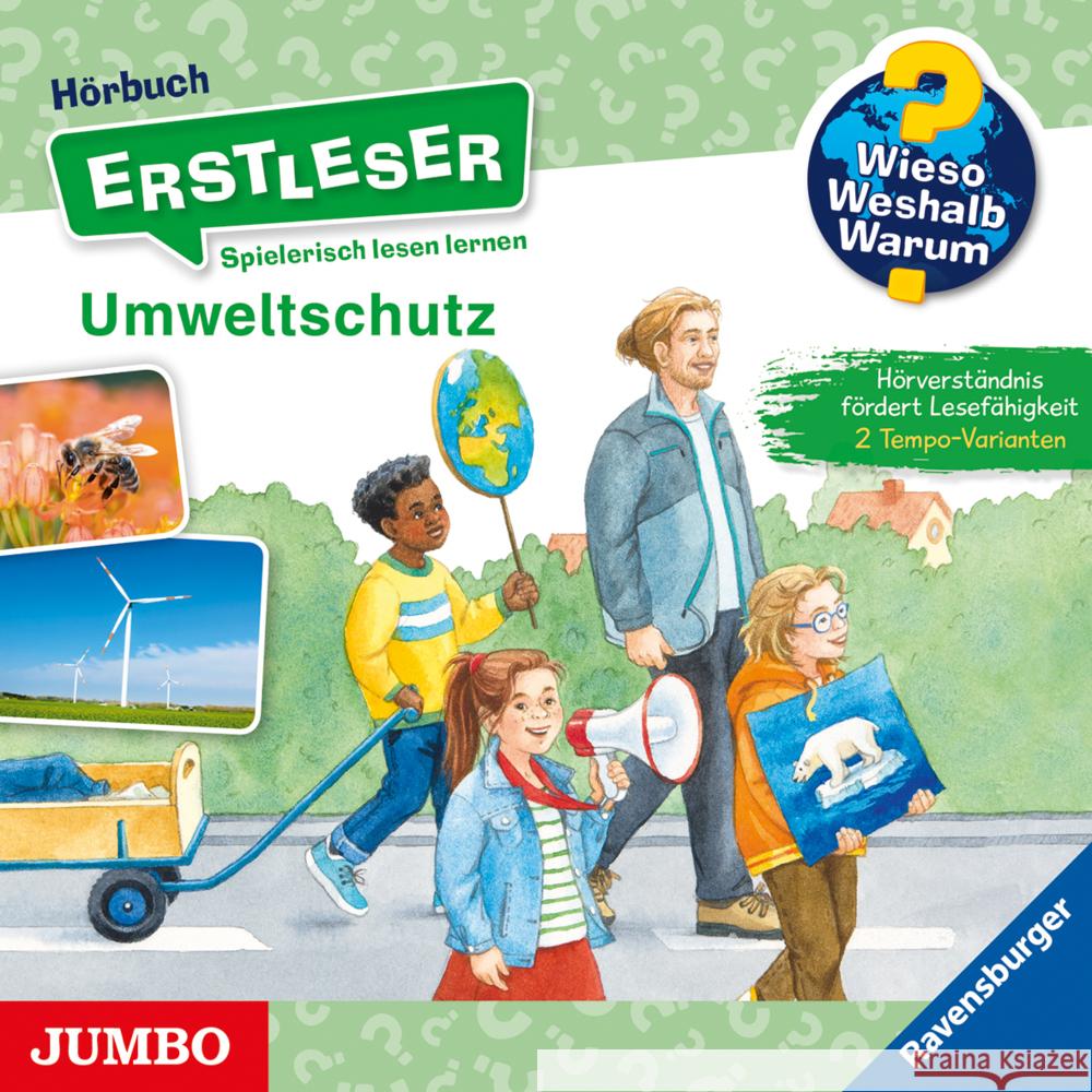 Wieso? Weshalb? Warum? Erstleser. Umweltschutz Kessel, Carola von 9783833747229 Jumbo Neue Medien - książka