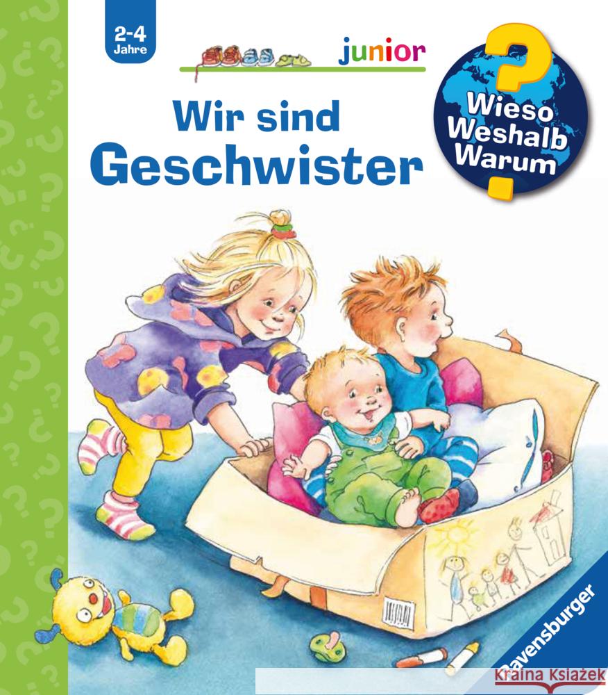 Wieso? Weshalb? Warum? junior, Band 29: Wir sind Geschwister Erne, Andrea 9783473600434 Ravensburger Verlag - książka