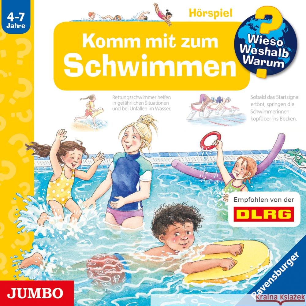 Wieso? Weshalb? Warum? Komm mit zum Schwimmen Erne, Andrea 9783833747212 Jumbo Neue Medien - książka