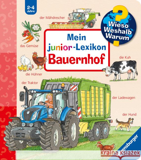 Wieso? Weshalb? Warum? Mein junior-Lexikon: Bauernhof Erne, Andrea 9783473600632 Ravensburger Verlag - książka