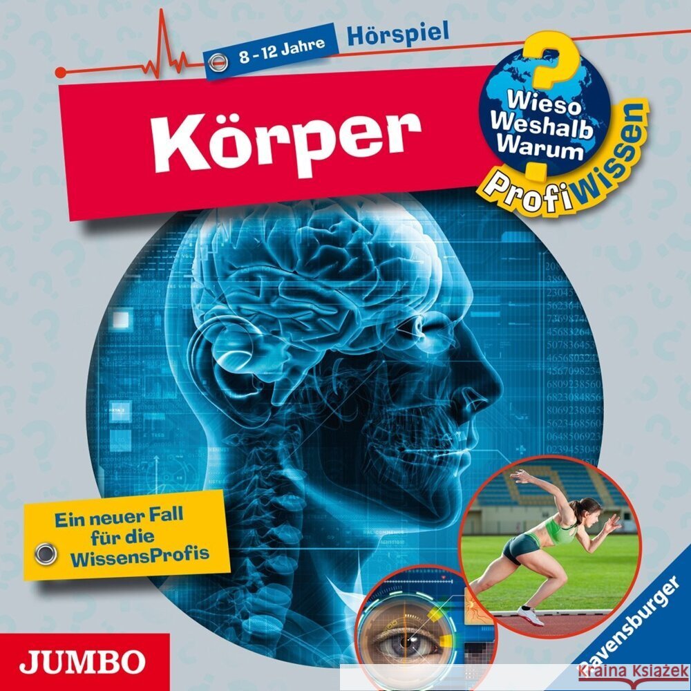 Wieso? Weshalb? Warum? ProfiWissen. Körper, 1 Audio-CD  4012144385420 Jumbo - książka