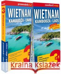 Wietnam, Kambodża, Laos light: przewodnik + mapa Jakub Królczyk 9788383552231 ExpressMap - książka