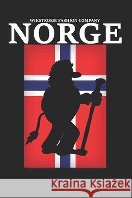 Wikstroem - Notes: Norway Troll Hiking - Notebook 6x9 dot grid Felix Ode 9781086337303 Independently Published - książka