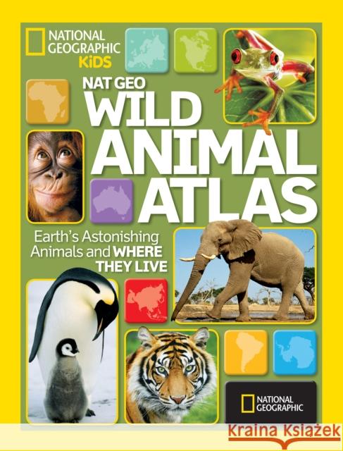 Wild Animal Atlas: Earth's Astonishing Animals and Where They Live National Geographic Kids 9781426306990 National Geographic Kids - książka