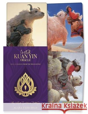 Wild Kuan Yin Oracle: The Velvet Goddess Edition: Soul Guidance from the Wild Divine Alana Fairchild Wang Yiguang 9780738773773 Llewellyn Publications - książka
