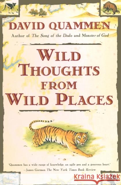 Wild Thoughts from Wild Places David Quammen 9780684852089 Scribner Book Company - książka