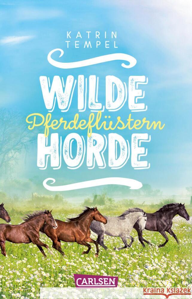 Wilde Horde 2: Pferdeflüstern Tempel, Katrin 9783551321015 Carlsen - książka