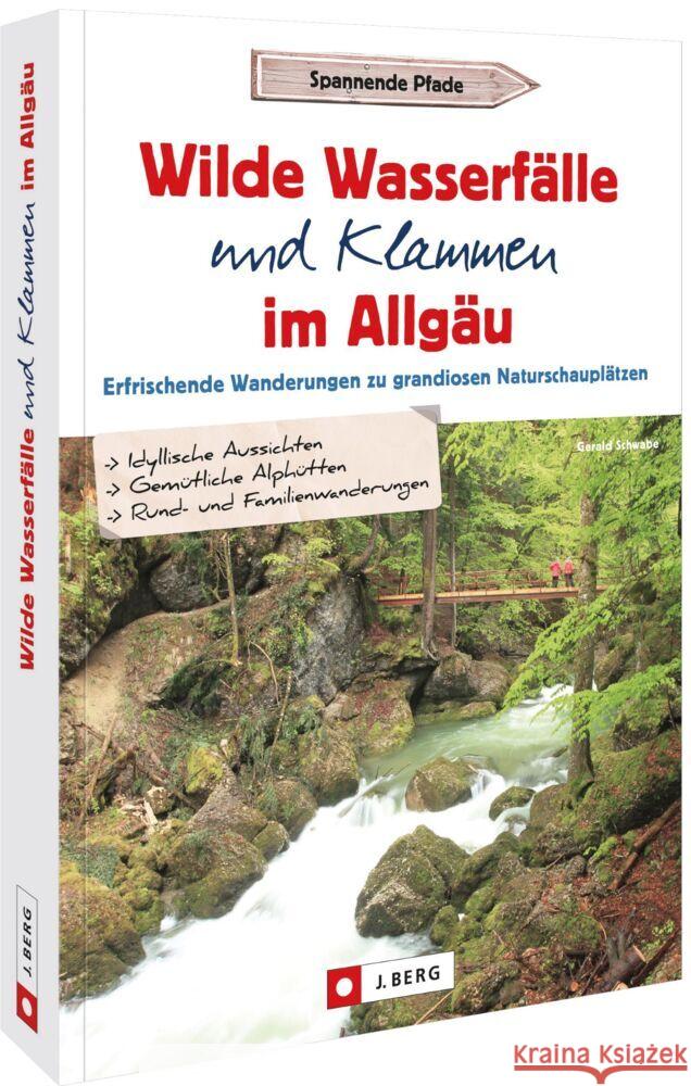 Wilde Wasserfälle und Klammen im Allgäu Schwabe, Gerald 9783862468287 J. Berg - książka