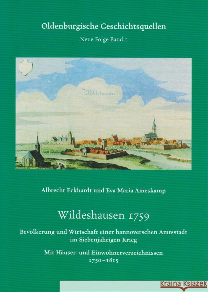 Wildeshausen 1759 Eckhardt, Albrecht, Ameskamp, Eva-Maria 9783730821251 Isensee - książka