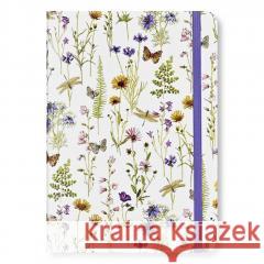 Wildflower Garden Journal (Diary, Notebook) Ann Johnston 9781441343055 Peter Pauper Press - książka