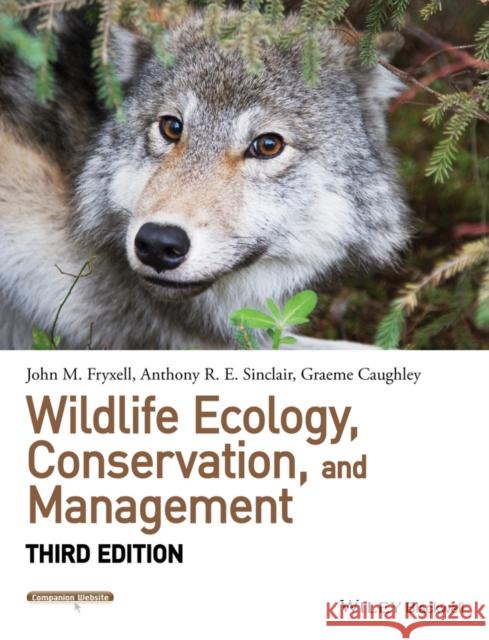 Wildlife Ecology, Conservation, and Management Fryxell, John M. 9781118291061 John Wiley & Sons - książka